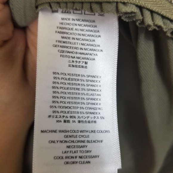 MICHAEL KORS MEDIUM GREEN BLOUSE - Picture 3 of 5